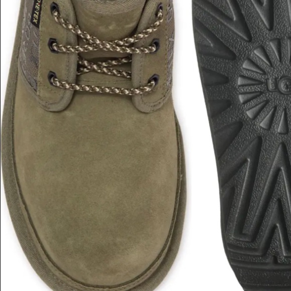 UGG Neumel signature Gortex lace up boot - olive green